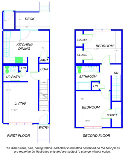windsor terrace typical floorplan